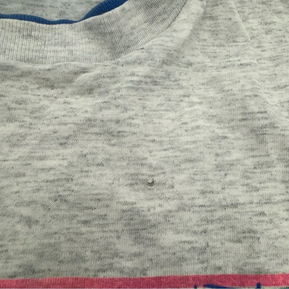 Tennis Association Vintage Ringer Tee Shirt 90’s - Picture 3 of 8